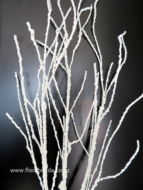 White Fake Flexible branch