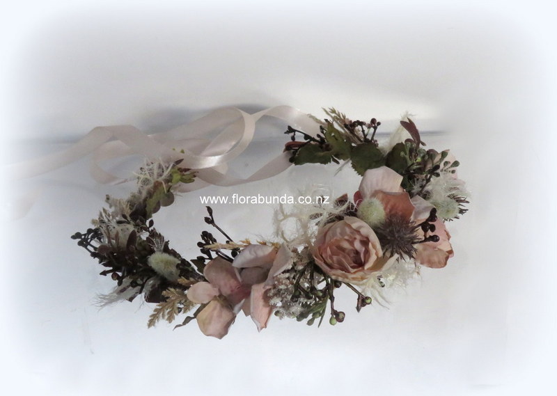 dried flower crown