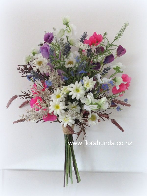 Wild Meadow flower wedding bouquet -Medium size - Image 2