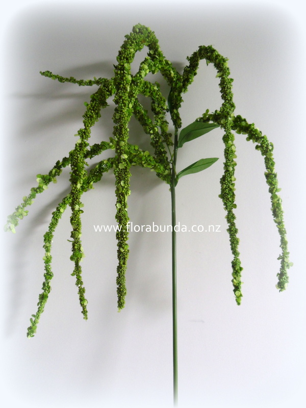 Fake green hanging amaranthus